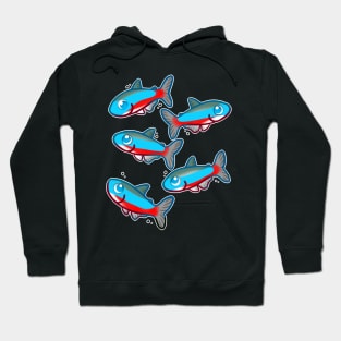 Cardinal Tetras Hoodie